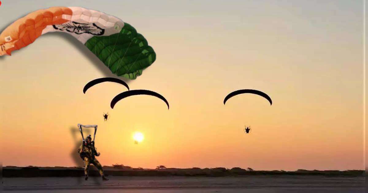 Indian Army Paramotor Expedition from Kibithu to Kutch culminates